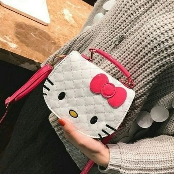 Kids Small Hello Kitty Purse - Picture 1 of 9